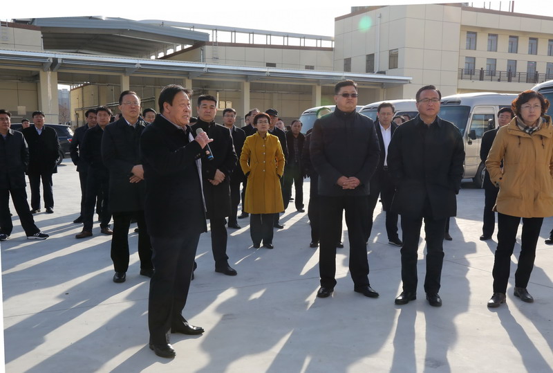 威海市领导来海都公司观摩_赤山集团